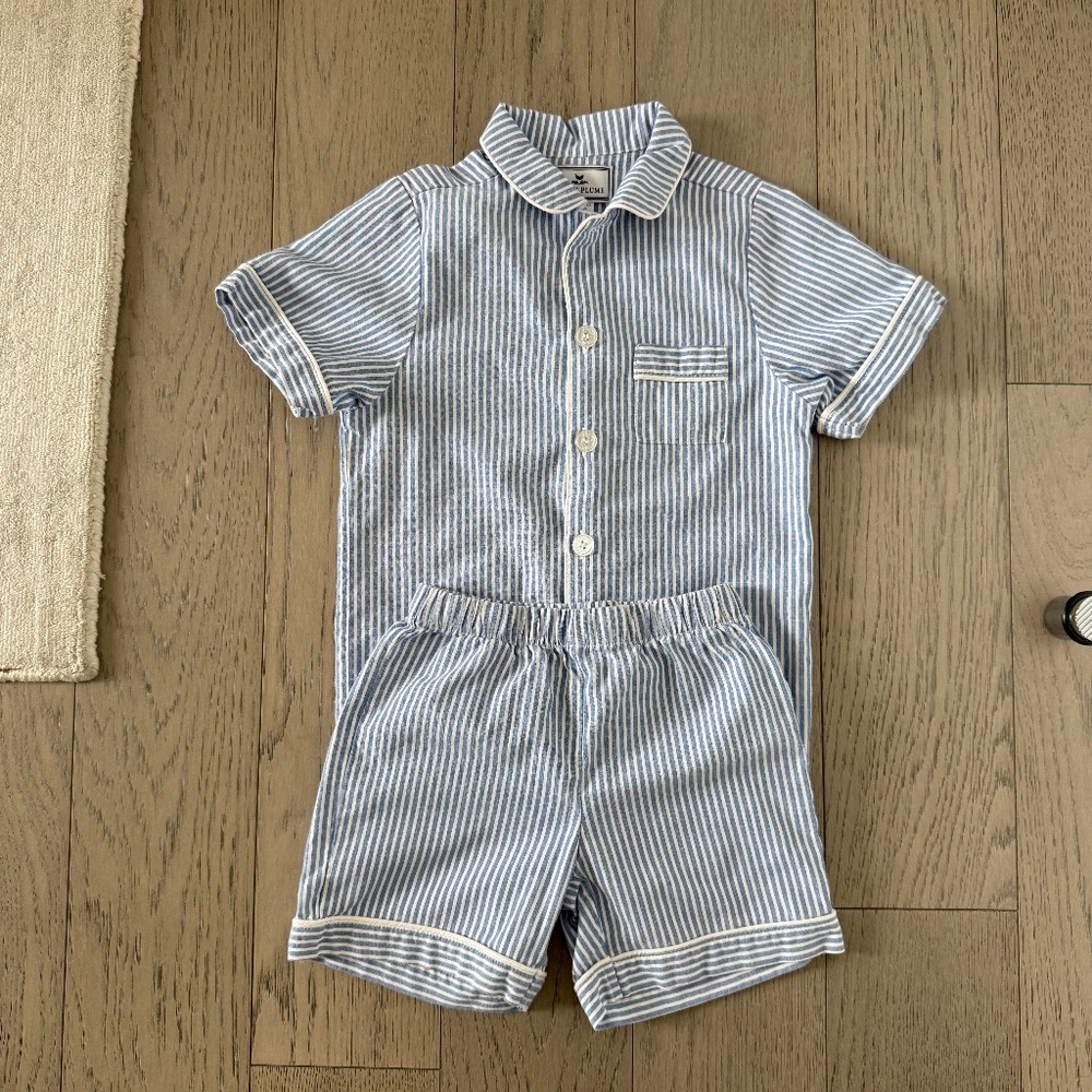 Three Petite Plume Kid’s Pajamas Short Set - Size 4